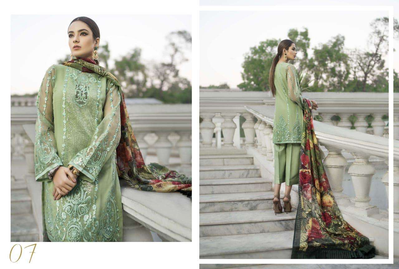 HONEY WAQAR CHIFFON COLLECTION -01
